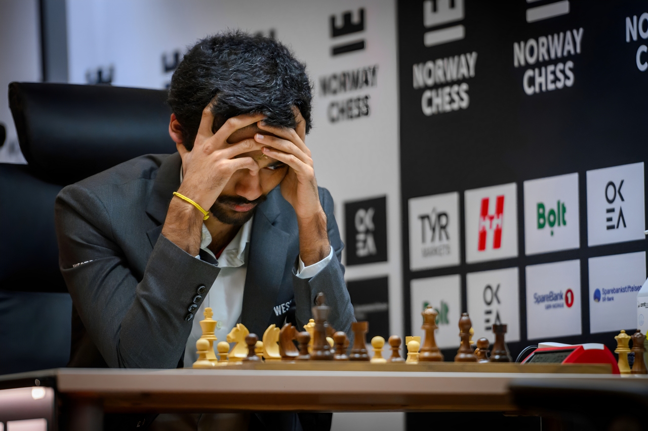 Gukesh in Stavanger
