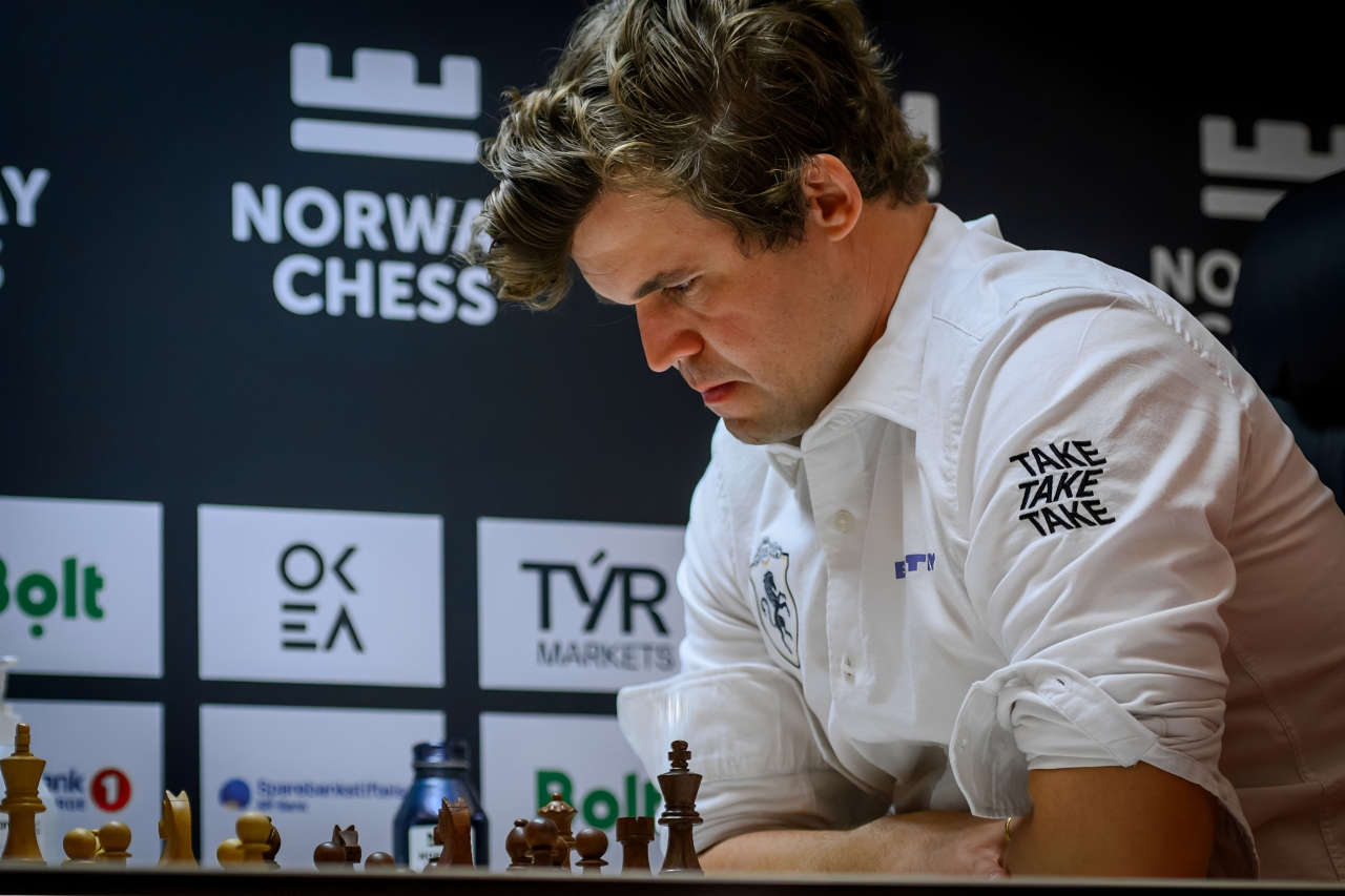 Magnus Carlsen in Stavanger