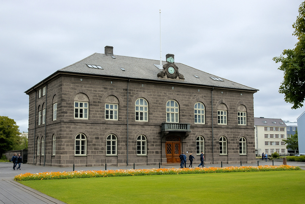 Alþingishúsið — Iceland's Parliament House, Reykjavík
