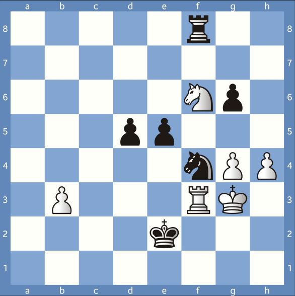 Position after Black’s 50th move