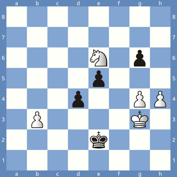 Position after White’s 55th move