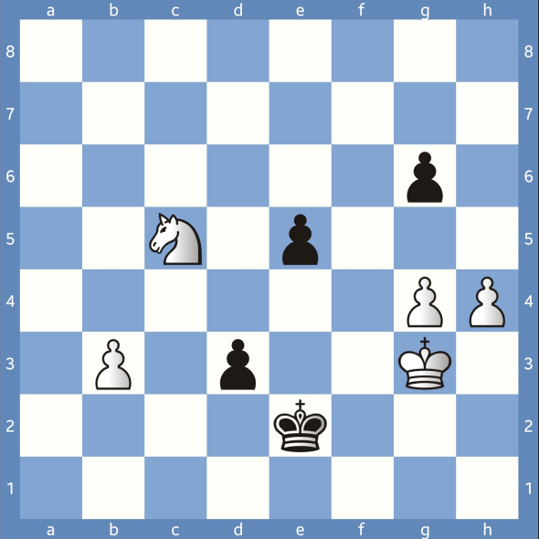 Position after White’s 56th move