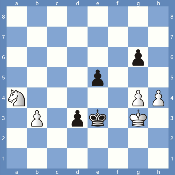 Position after White’s 57th move