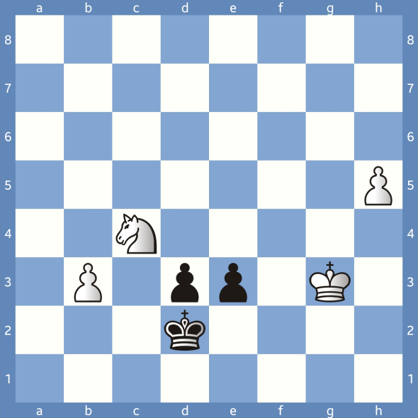 Position after White’s 61st move